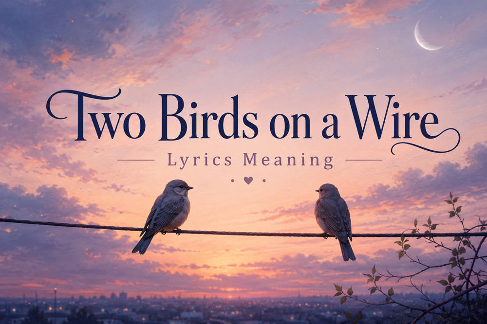 Two birds on a wire lyrics