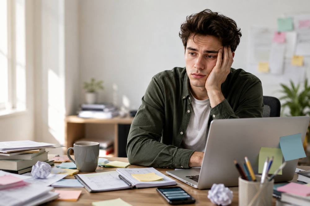 What causes low productivity