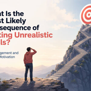 What is the most likely consequence of setting unrealistic goals