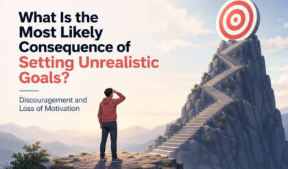 What is the most likely consequence of setting unrealistic goals