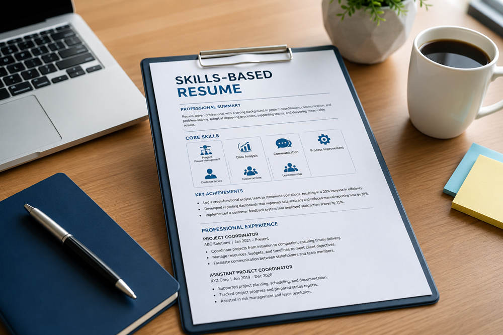 Skill based resume