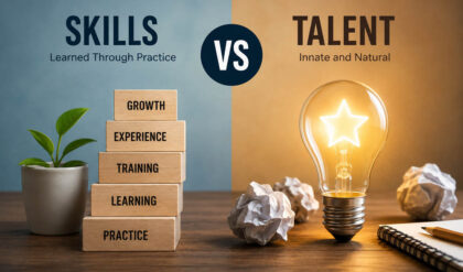 Skills vs talent