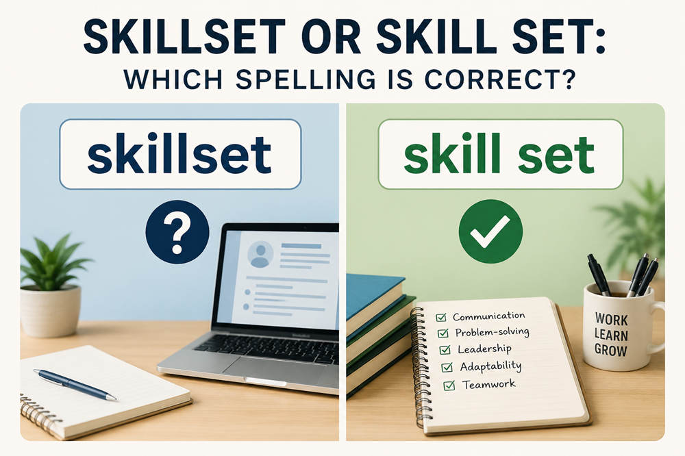 Skillset or skill set