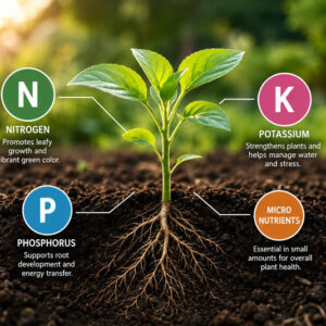 Which are limiting nutrients for plant growth