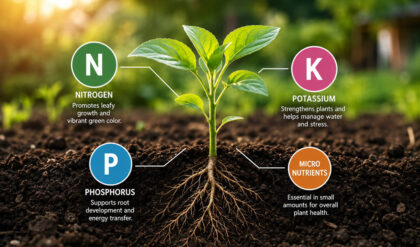 Which are limiting nutrients for plant growth