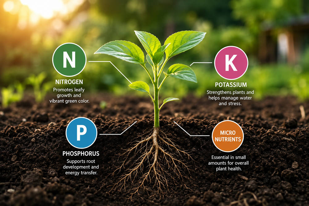 Which are limiting nutrients for plant growth