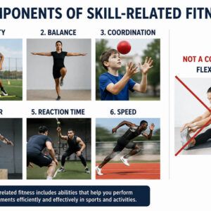 Which of the following is not a component of skill related fitness