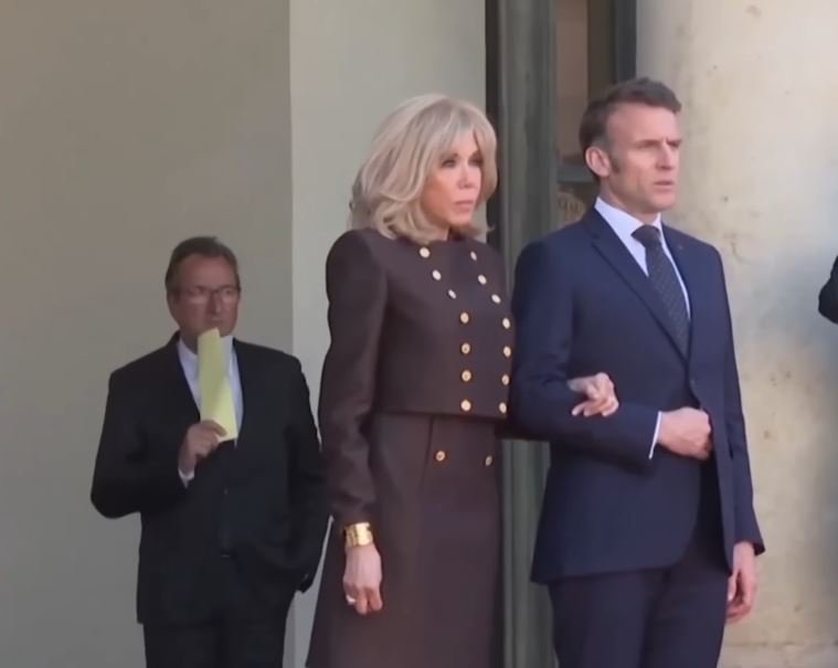 Edad macron y esposa